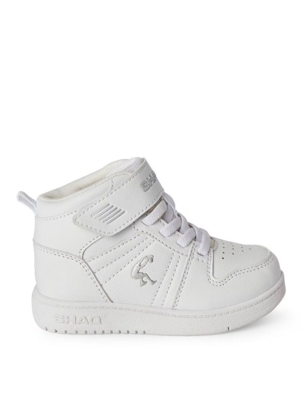 Shaq toddlerWhite High-Top Sneakers size 7 shoes